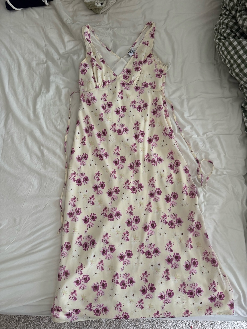 Yellow Floral Slip Dress